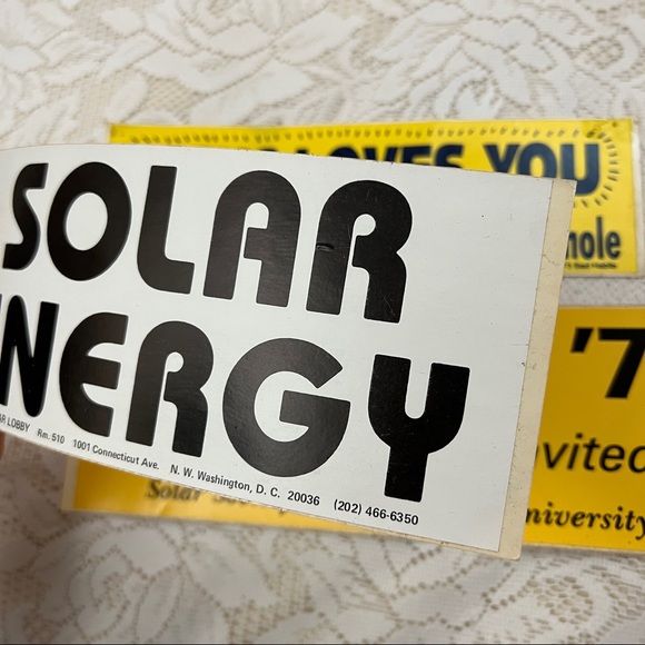 3 vintage bumper stickers - Picture 11 of 13